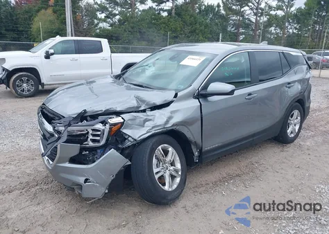 2024 GMC Terrain Fwd Sle from USA, damaged, VIN 3GKALMEG0RL341251